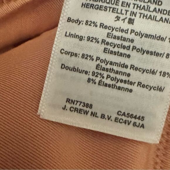 NWT J. Crew Ruched Ruffle One-Piece Swimsuit in Radiant Fuchsia - Picture 6 of 11